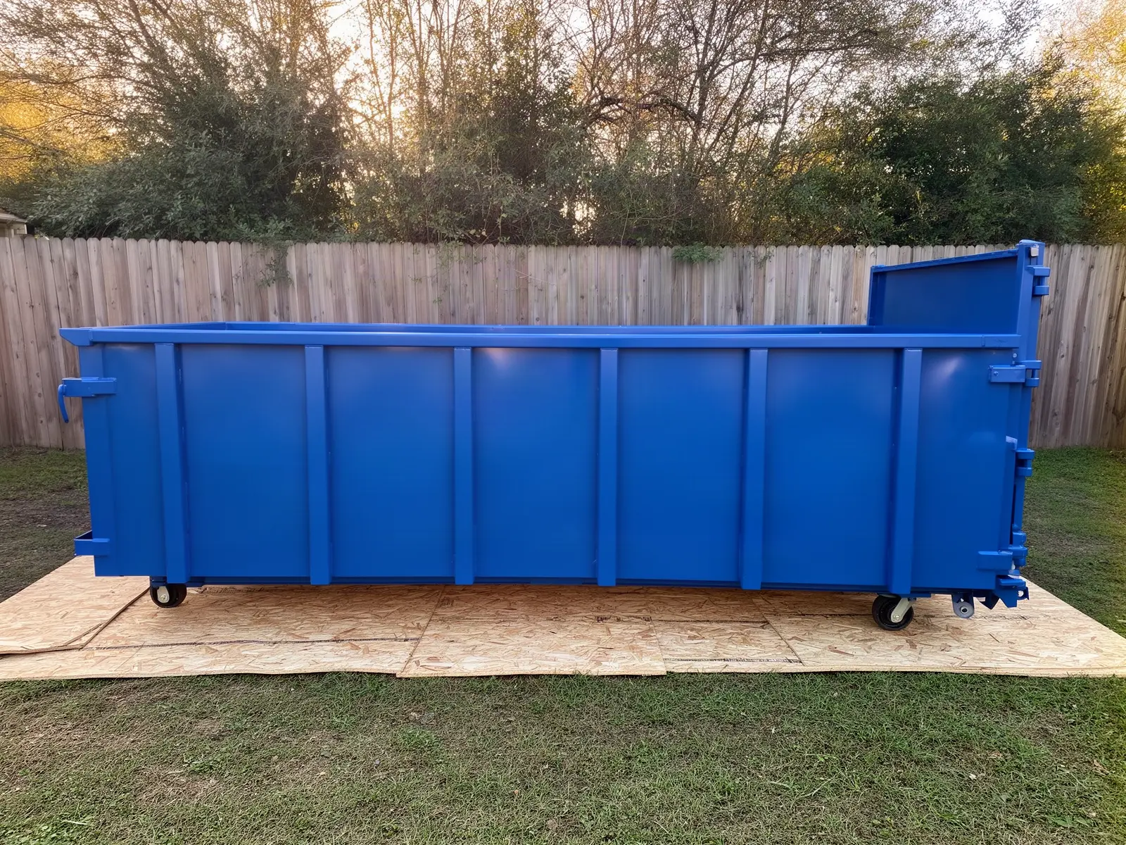 Roll-off dumpster from Dauntless Dumpster Rental in Davie, FL